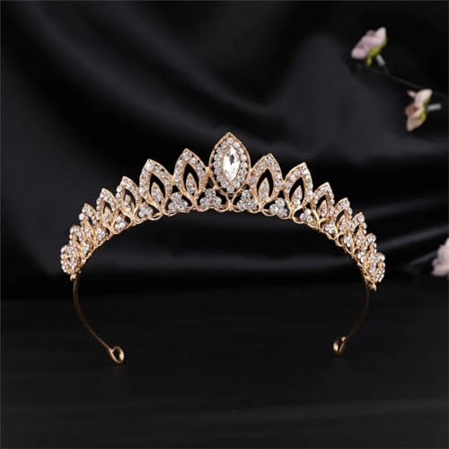 Damen Kristallkrone Strass Tiara Für Hochzeit Braut Kopfschmuck Haarschmuck Damen Kristallkrone Strass Tiara Für Hochzeit Braut Kopfschmuck Haarschmuck von ZouoYYii