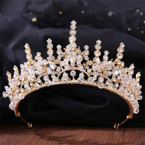 Damen Kristallkrone Strass Tiara Für Hochzeit Braut Kopfschmuck Haarschmuck Damen Kristallkrone Strass Tiara Für Hochzeit Braut Kopfschmuck Haarschmuck von ZouoYYii