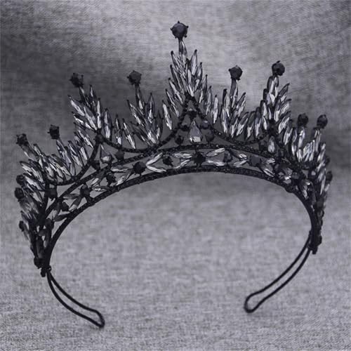 Elegante Damen-Tiara – Prinzessinnen-Party, Festzugskrone, Hochzeitskopfschmuck, Brautschmuck, Haarschmuck von ZouoYYii