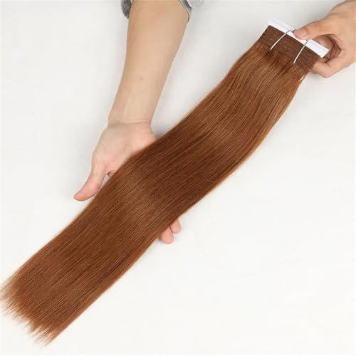 Glattes Echthaar-Webbündel Für Damen – Doppelt Gezogen von ZouoYYii