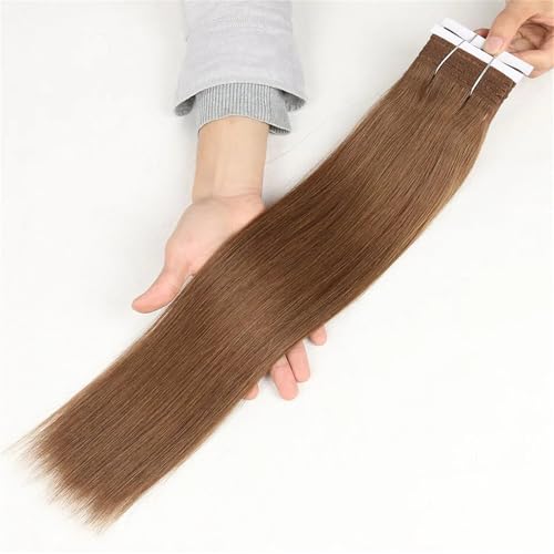 Glattes Echthaar-Webbündel Für Damen – Doppelt Gezogen von ZouoYYii