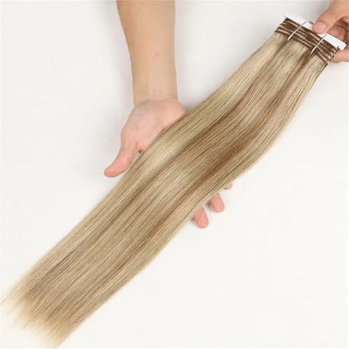 Glattes Echthaar-Webbündel Für Damen – Doppelt Gezogen von ZouoYYii