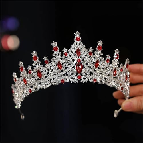 Goldene Brautkrone Für Damen Prinzessinnen-Tiara Mit Strasssteinen Für Hochzeit, Abschlussball Und Geburtstag Goldene Brautkrone Für Damen Prinzessinnen-Tiara Mit Strasssteinen Für Hochzeit, Abschlussball Und Geburtstag von ZouoYYii
