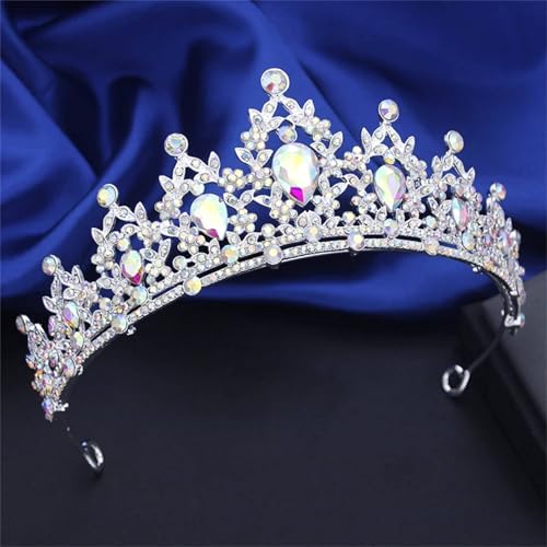 Kleine Damen-Strass-Diademe, Prinzessinnenkrone Für Mädchen, Geburtstagskleid-Accessoires, Hochzeits- Und Abschlussball-Haarschmuck von ZouoYYii