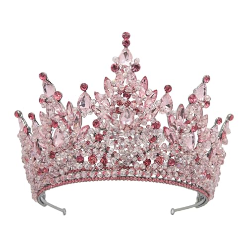 Kristall Strass Braut Tiara Krone - Hochzeit Haarschmuck für Braut von ZouoYYii