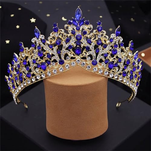 Kristallhochzeitskrone Für Mädchen – Prinzessinnen-Diademe, Brauthaarschmuck, Abschlussball-Diadem, Brautkopfschmuck, Brautkopfschmuck Kristallhochzeitskrone Für Mädchen – Prinzessinnen-Diademe, Brauthaarschmuck, Abschlussball-Diadem, Brautkopfschmuck, Brautkopfschmuck von ZouoYYii