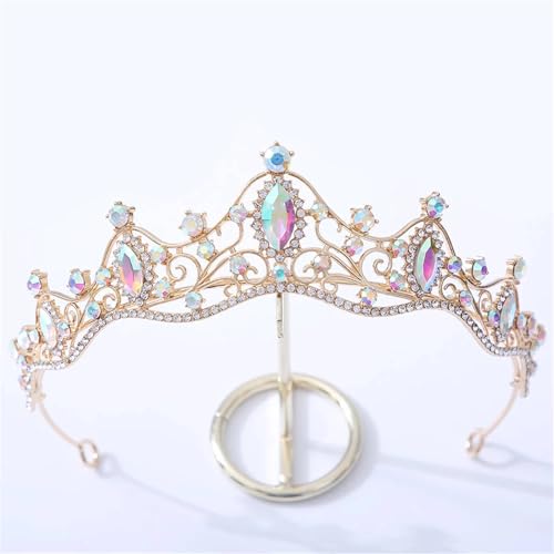 Kristallkrone, Haarschmuck Für Damen – Strass-Tiara Für Damen, Brautkrone, Haarschmuck Für Partys von ZouoYYii