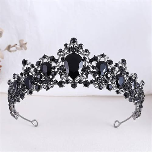 Kristallkrone Für Mädchen – Prinzessinnen-Tiara, Abschlussball-Diadem, Brautkopfschmuck, Hochzeitshaarschmuck von ZouoYYii