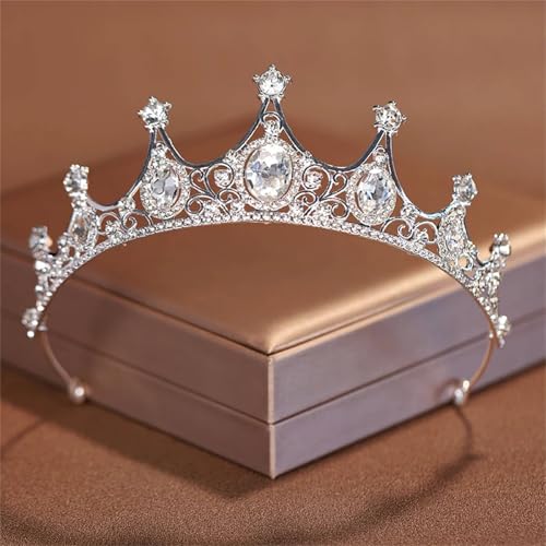 Kristallverzierte Brautkrone Aus Legierung – Perfekt Für Hochzeiten, Partys Und Besondere Anlässe von ZouoYYii