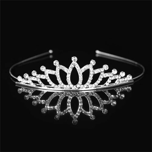 Prinzessinnen-Kristall-Tiara Für Mädchen – Kinderkrone, Haarschmuck Für Hochzeitsfeiern, Modeschmuck Für Mädchen von ZouoYYii