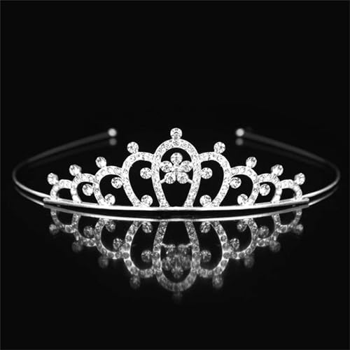 Prinzessinnen-Kristall-Tiara Für Mädchen – Kinderkrone, Haarschmuck Für Hochzeitsfeiern, Modeschmuck Für Mädchen von ZouoYYii