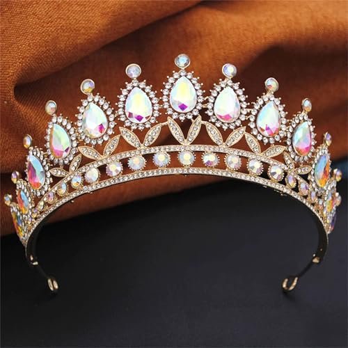 Prinzessinnen-Tiara Für Damen – Elegantes Haarband, Brautschmuck, Hochzeitskleid-Accessoire, Geschenk Für Die Braut Prinzessinnen-Tiara Für Damen – Elegantes Haarband, Brautschmuck, Hochzeitskleid-Accessoire, Geschenk Für Die Braut von ZouoYYii