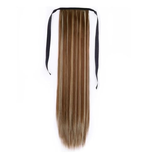 Synthetische Pferdeschwanz-Extensions (55 Und 86 Cm) – Umwickeln von ZouoYYii