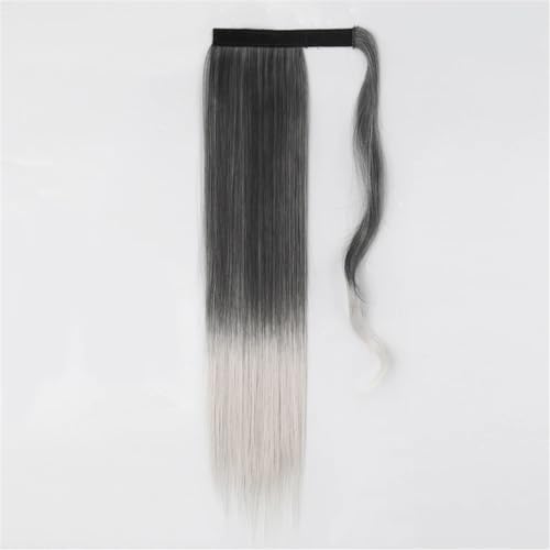 Synthetische Pferdeschwanz-Extensions (55 Und 86 Cm) – Umwickeln von ZouoYYii