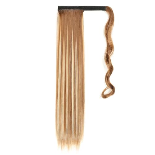 Synthetischer Pferdeschwanz Für Damen (55 Cm) – Glatter Clip-In-Haarteil Mit Haarnadeln von ZouoYYii