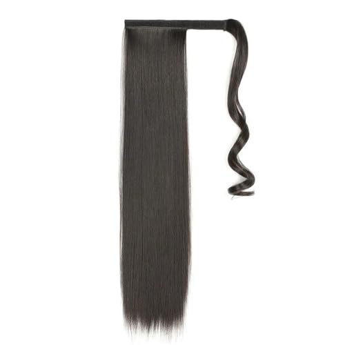 Synthetischer Pferdeschwanz Für Damen (55 Cm) – Glatter Clip-In-Haarteil Mit Haarnadeln von ZouoYYii