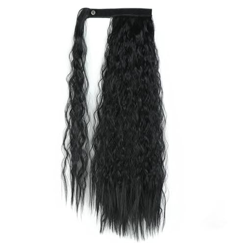 Synthetischer Pferdeschwanz Für Damen (55 Cm) – Glatter Clip-In-Haarteil Mit Haarnadeln von ZouoYYii