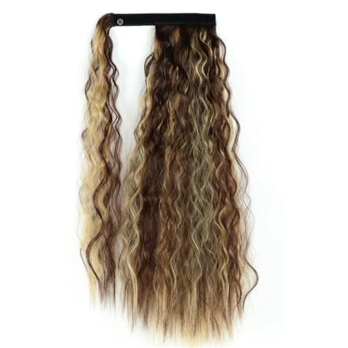 Synthetischer Pferdeschwanz Für Damen (55 Cm) – Glatter Clip-In-Haarteil Mit Haarnadeln von ZouoYYii