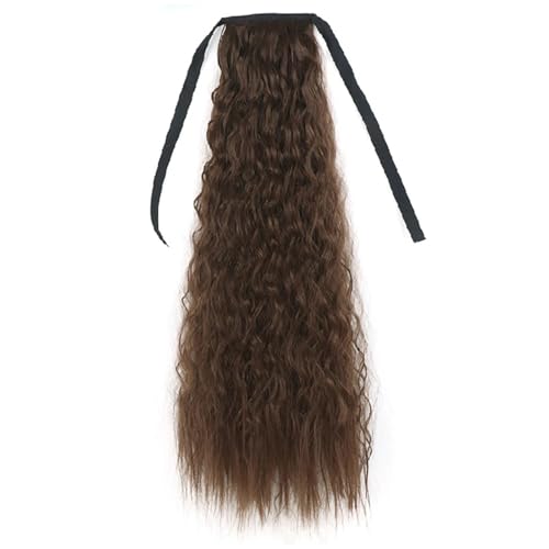 Synthetischer Pferdeschwanz Für Damen (55 Cm) – Glatter Clip-In-Haarteil Mit Haarnadeln von ZouoYYii