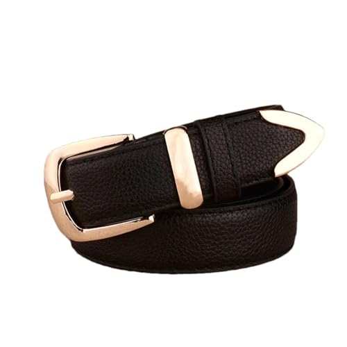 ZouoYYii Frauen Mode Echtes Leder Gürtel Gold Schnalle Passenden Kleid Jeans Gürtel Für Dame von ZouoYYii