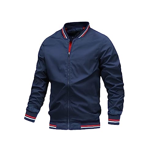 ZouoYYii Herren Bomber Jacke Männer Frühling Herbst Casual Windjacke Pilot Baseball Mantel Herren Jacken Cargo Jacke Männliche Kleidung von ZouoYYii