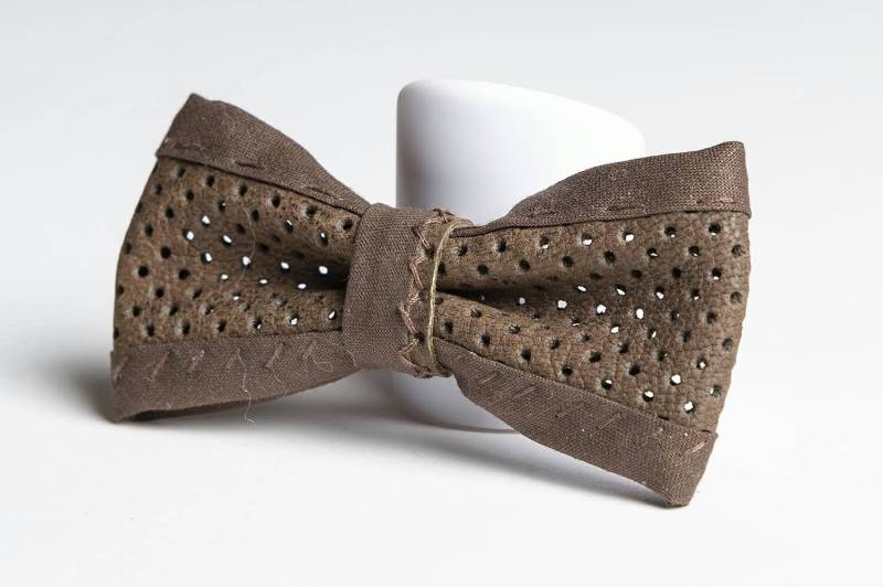 Knoten Schmetterling Leder/Bow Tie Leather Knoten Schmetterling Leder/Bow Tie Leather von ZouzPap
