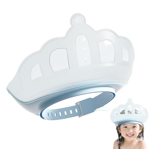 Baby Shower Cap, Toddler Hair Washing Shield Hat, Waterproof Adjustable Design with Eye and Ear Protection Shield for Children Boys Girls Family Bath Time, 22.0x22.0x13.0 cm Baby Shower Cap, Toddler Hair Washing Shield Hat, Waterproof Adjustable Design with Eye and Ear Protection Shield for Children Boys Girls Family Bath Time, 22.0x22.0x13.0 cm von Zqkimzi