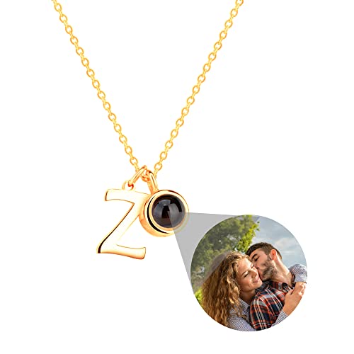 Personalisierte Foto Projektion Halskette Ich liebe dich Sterling Silber Initial Halsketten 26 Buchstaben Anhänger mit Bild benutzerdefinierte Foto Halskette personalisierte Halskette für Frauen Personalisierte Foto Projektion Halskette Ich liebe dich Sterling Silber Initial Halsketten 26 Buchstaben Anhänger mit Bild benutzerdefinierte Foto Halskette personalisierte Halskette für Frauen von ZqlDDayUP