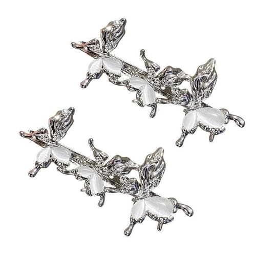 1 Paar Elegante Flüssige Katzen Augenstein Schmetterling Haarclip Hollowout Entwirft Haare Barrette Für Frauen Und Teenager Täglich von Zqxnt