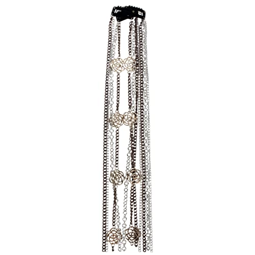 20 Zoll Modische Haarband Mit Quasten Für Kopfkette Hip Für Nightclub Festival Party Festival Party Haarzugang von Zqxnt