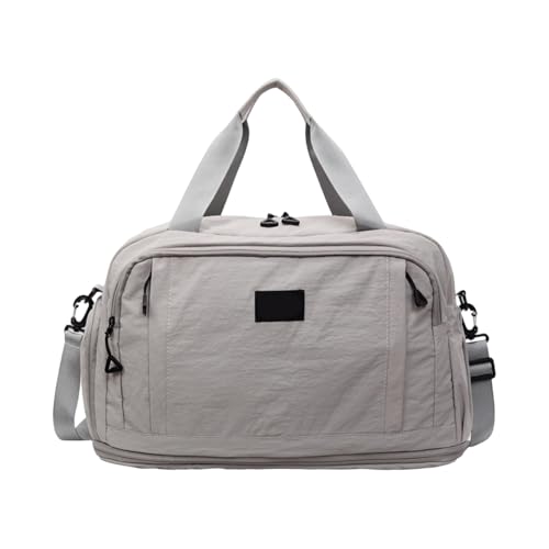 2025 Gymnasien Fitness Reisetaschen Wasserbeständiges Oxford Stoff Gepäck Erweiterbares Design Für Kurze Trip Fitness Multi Kompartiment Sport Duffle von Zqxnt