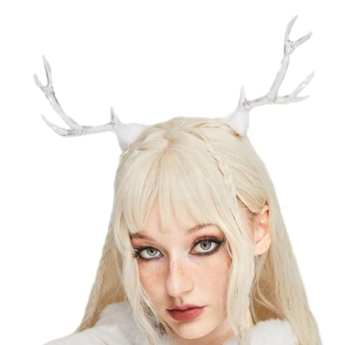 2pcs Klare Weihnachtsgeweih Haare Clip Festival Kopfbedeckung Für Frauen Foto Shopping Travel Anti Slip von Zqxnt