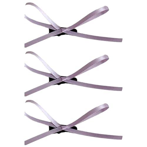 3 PCs Haarclip Bow 2000er Balletcore Bow Flat Clips Balletcore Haarnadel Bogen Elegantes Haarclip Für Bündel von Zqxnt