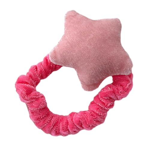 Bunte Haarbindungen Elastischer Haare Scrunchies Sternform Haarseile Frau Pferdeschwanz Haarkrawatte Für Mädchen Frisur Machen von Zqxnt
