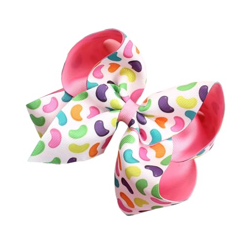 Buntes Thema Kaninchen Haarthaar Haar Accessoire Bequemer Stoff Barrette Für Festival Holiday Feierlichkeiten von Zqxnt