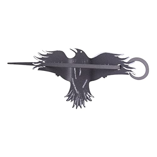 Exquisite Fledermaus Haare Clip Teufel Barrette Schwarz Raven Haarnadel Realistische Kopfstück Halloween Cosplay Party Foto Requisite von Zqxnt