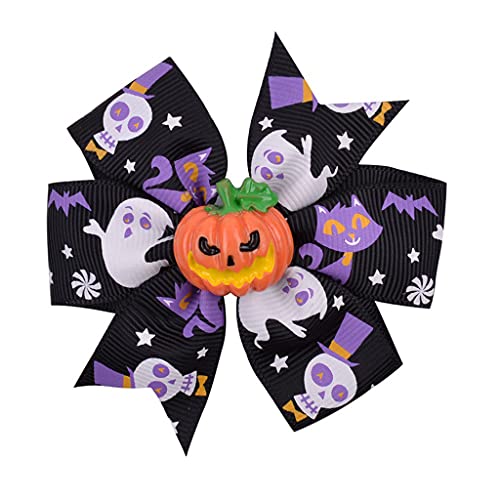 Frauen Cartoon Pumkpin Bogen Haare Fledermaus Haarnadel Für Halloween Party Weihnachten Für Kreative Cosplay Haar Accessori von Zqxnt