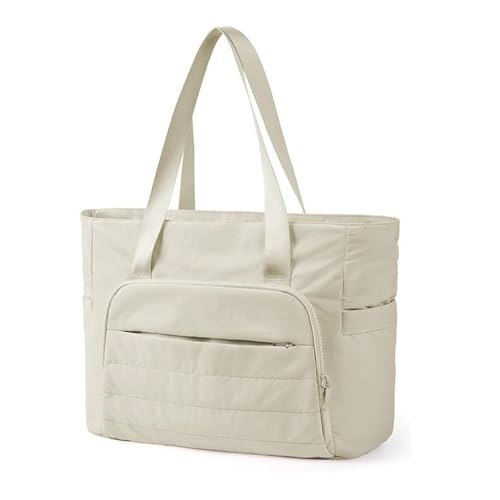 Frauen Große Kapazität Gesteppte Puffer Yogamattenhalter Umhängetasche Gepolsterte Fitnessstudio Handtasche Organisatoren Mit Reißverschlüssen Pocket Yogamatte Träger Tasche von Zqxnt