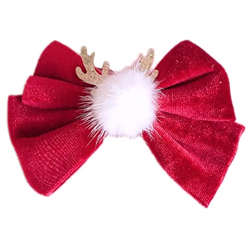 Haarklammern Für Mädchen Haarstyling Weihnachten Bogenknoten Geformte Barrettes Design Haare Barrettes Für Frauen von Zqxnt