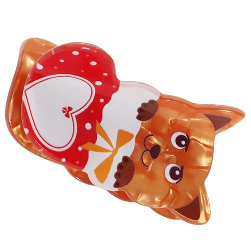 Haarklauenklammern Weihnachten Themen Haarkiefer Klemmen Festliche Welpe Haare Fangen Barrettes Starke Haarnadel Für Mädchen von Zqxnt