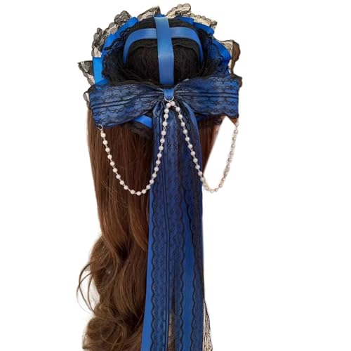 Halloween Haarnadel Mit Langem Ribbon Top Kostüm Haare Dekore Thema Party Haare Dekore von Zqxnt
