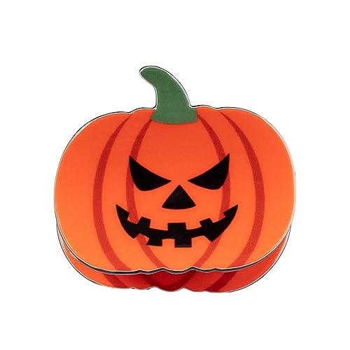 Halloween Kürbisform Haarklaue Hohe Pferdeschwanz Frau Kopfbedeckung Frauen Haarzubehör Gruselige Karnivale Party Haarklaue von Zqxnt