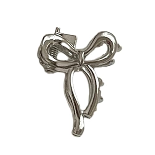 Klauen Clip Haarkrallen Für Frauen Banane Barrette Jaw Clip Metallic Bowknot Hair Clips Mädchen Haarstyling Accessoire von Zqxnt