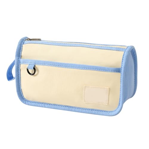 Koreanische Stile Bleistiftkoffer Leinwand Bleistiftbeutel Große Kapazität Stifthülle Stiftbeutel Ästhetische Stiftbeutel Bleistift Organisatoren Große Kapazität Stiftkoffer Leinwand Ästhetische von Zqxnt