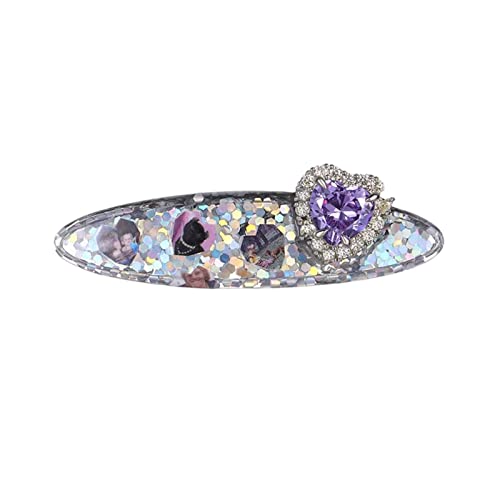 Kristallhaarklammern Haarnadel Mädchen Haare Barrettes Pons Clip Elegante Haarstifte Weibliche Mädchen Haarschmuck von Zqxnt
