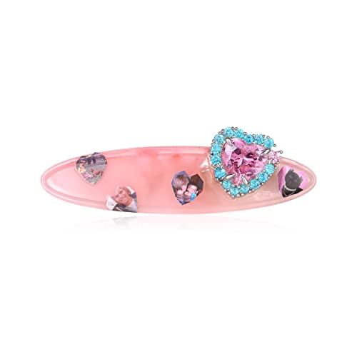 Kristallhaarklammern Haarnadel Mädchen Haare Barrettes Pons Clip Elegante Haarstifte Weibliche Mädchen Haarschmuck von Zqxnt