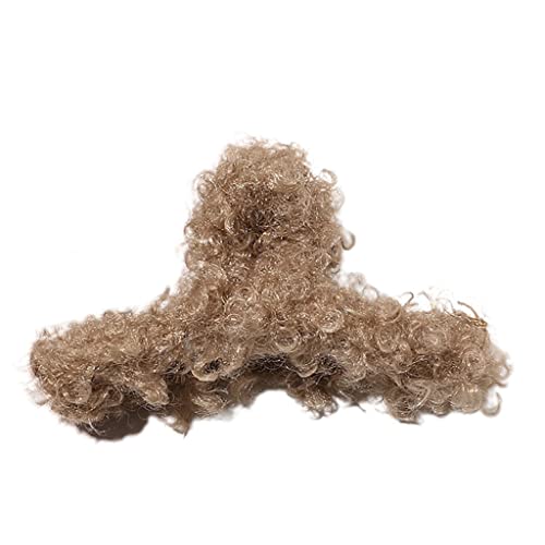 Kunstpelzhaarklammern Große Plüschhaarkrallen Clip Nicht Schlupf Leoparden Haarstift Stark Halten Barrettes Haarstyling Werkzeuge von Zqxnt