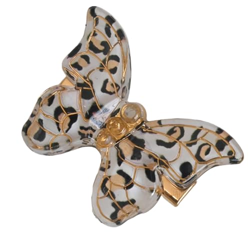 Leoparden Drucken Haarclip Modische Frauen Haarstift Schmetterlingsform Haarschleife Für Tägliche Verschleiß Und Besonderer Anlass von Zqxnt