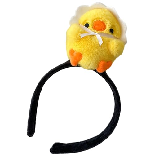 Mädchen Enten Stirnbänder Lustige Entlein Kopfbedeckung Weithaare Bands Accessoires Cartoon Hair Bands Geburtstagsfeier von Zqxnt
