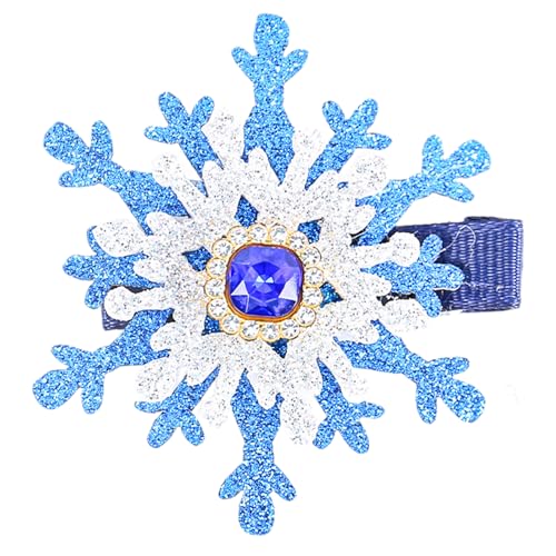 Mädchen Flache Clip Haarnadel Ornamente Kristall Barrette Für Frauen Mädchen Tränke Haarschlüsse Süße Weihnachtsfoto Requisiten von Zqxnt